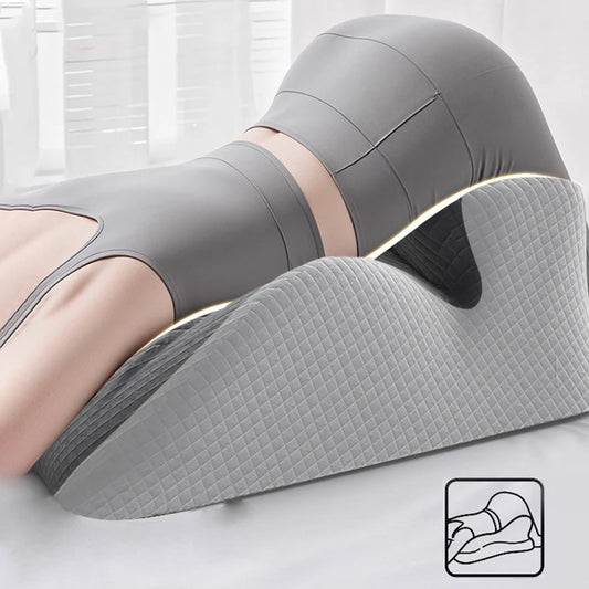 Intimacy Wedge Pillow for Couples Prone Pillow for Sleeping Reading Pillow for Bed Ergonomic Support for Back Pain Removable