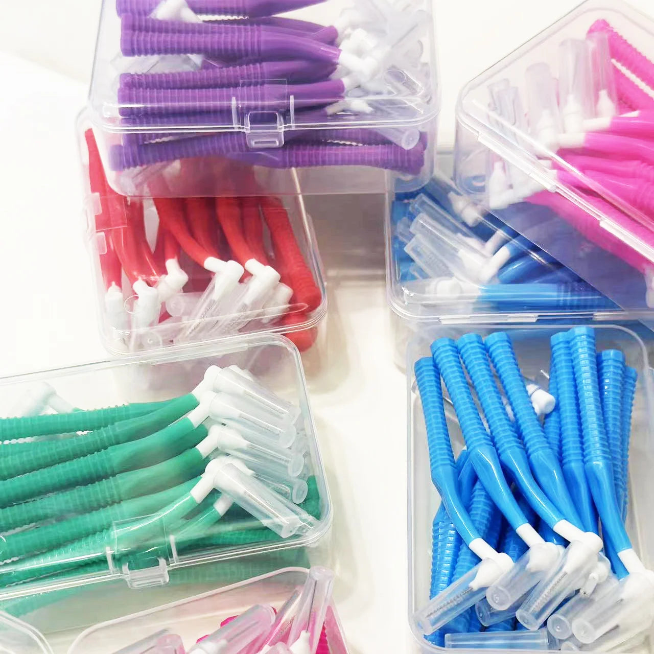 L type Toothbrush Interdental brush interchangeable interdental brush posterior interdental brush orthodontic toothbrush