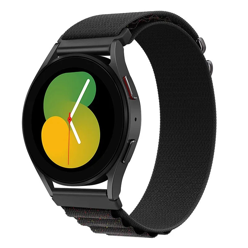 22mm 20mm Alpine Loop Bracelet for Samsung Galaxy Watch 7/6/5/4/Classic Band for Nylon Strap Huawei Watch GT4 GT2 3 GT5/Pro 46mm