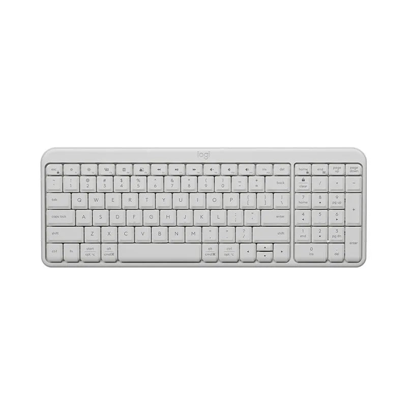 Logitech K251 Bluetooth Keyboard 99 Keys with Stand Holder, Wireless for Mac, IPhone, Android, Tablet, PC - 2025 New Release