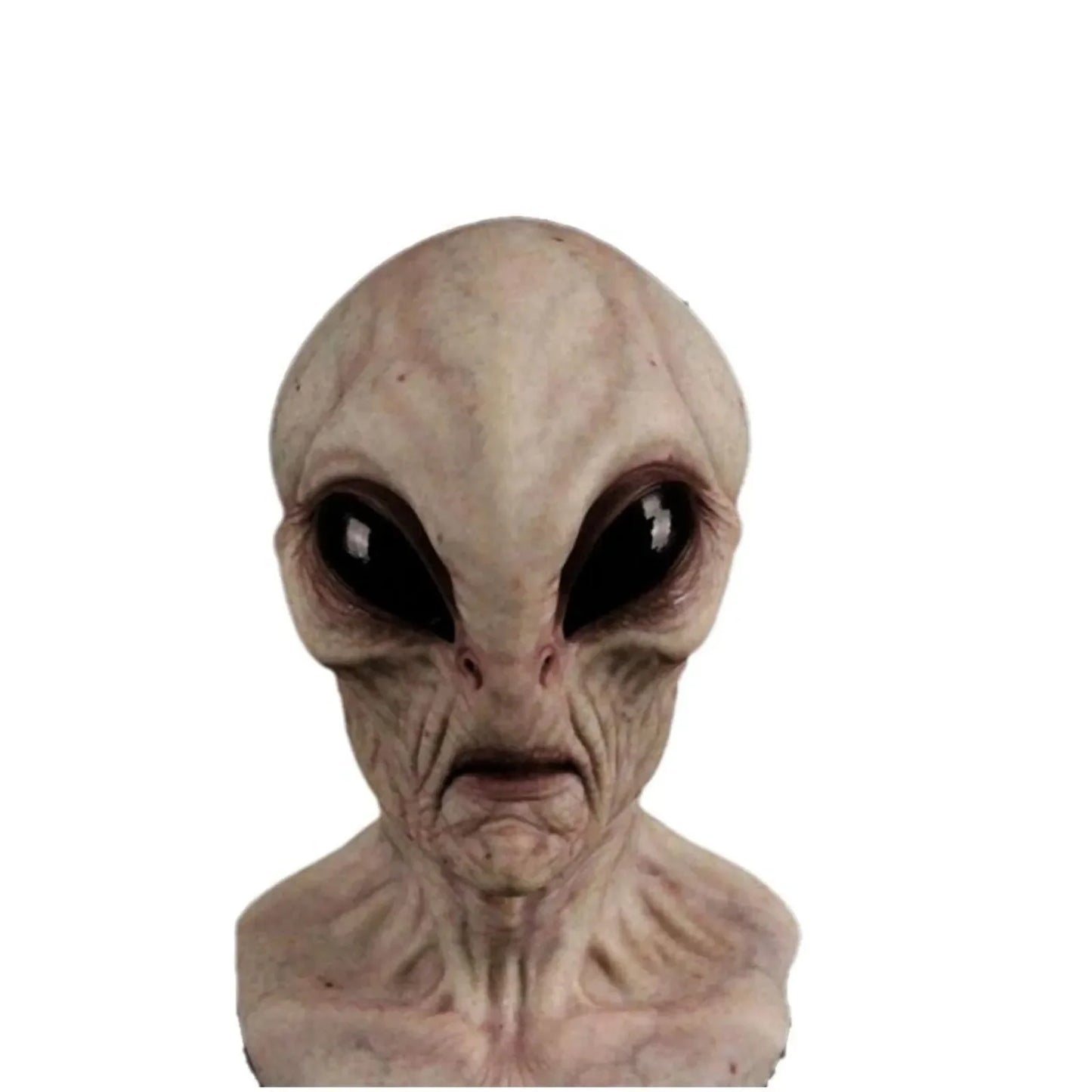 Halloween Alien Mask Scary Horrible Big Eyes Horror Alien Mask Full Head Latex Mask Mask Monster Mask Gifts
