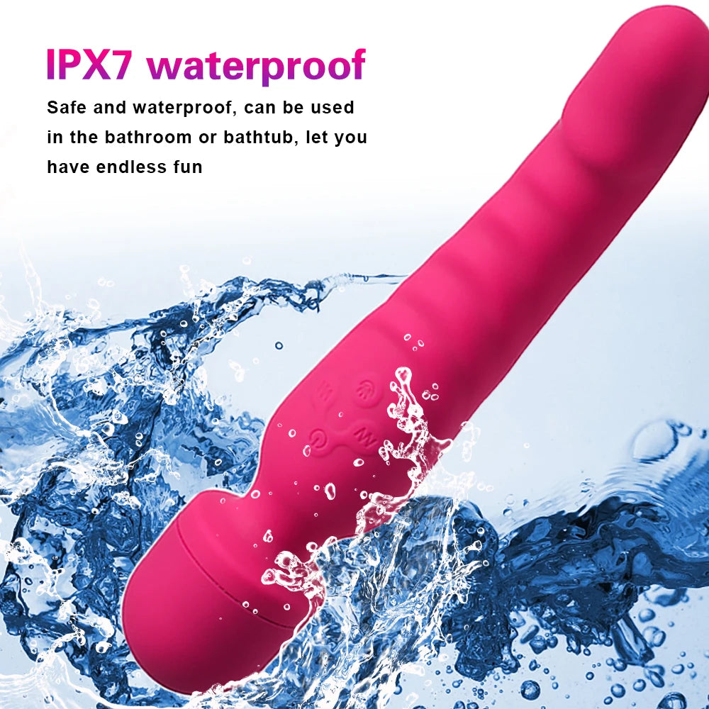 Powerful AV Magic Wand Dildo Vibrator for Women Clitoris Stimulator Erotic Toys G Spot Vagina Massager Adult Sex Toys for Female