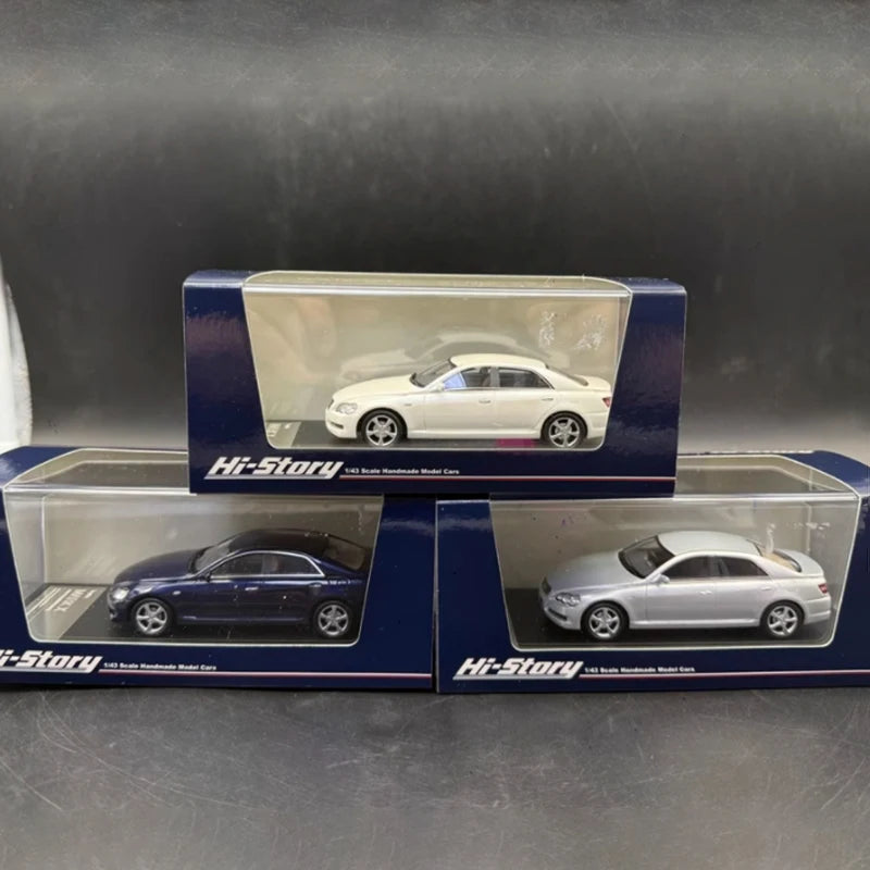 Hi-Story 1/43 Scale Reiz Mark X Resin Car Model Adult Classic Collection Souvenir Display Gift