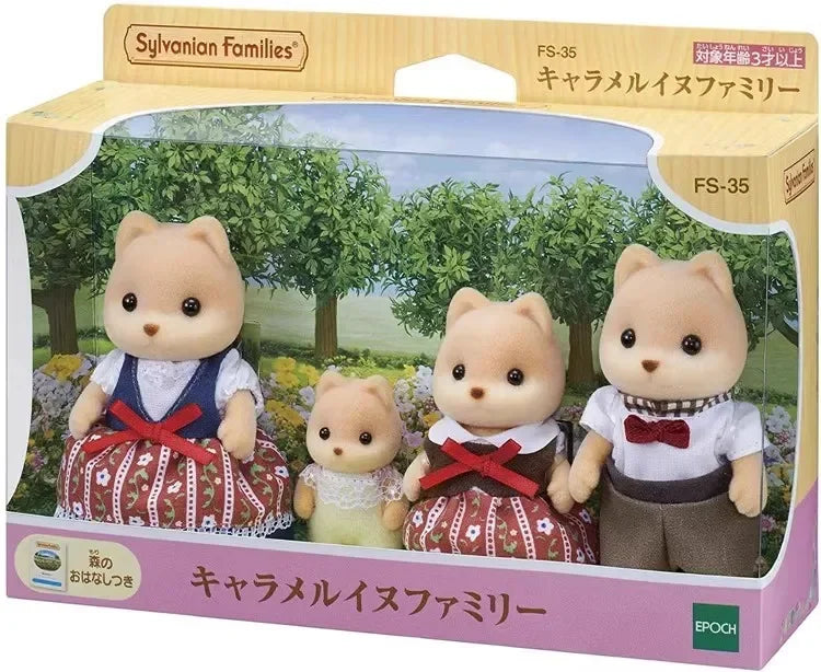 Sylvanian Families Anime Girl Figures Calico critters Furniture Set Pvc Statue Model Doll Collection Ornaments Gifts Toys