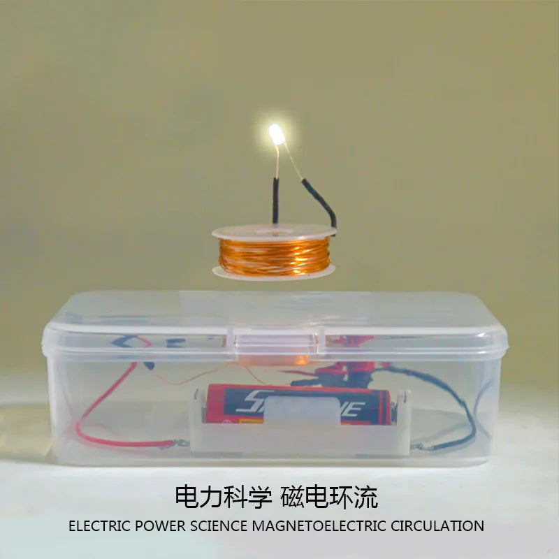 Space To Take Electromagnetism Experiment Diy Technology Primary School Electricity Popular Science Materials