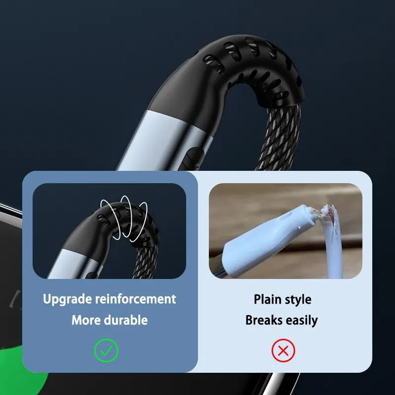 100W 6A Fast Charging Type C To Type C Cable for Samsung Xiaomi Redmi Charger USB C Cable for MacBook Pro iPad Pro Data Cable