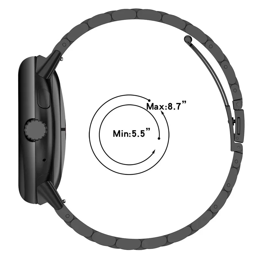 Stainless Steel Strap For Google Pixel Watch 4 3 41 45mm Replace Bracelet For Google Pixel Watch 2 Band Correa Accessory No Gaps