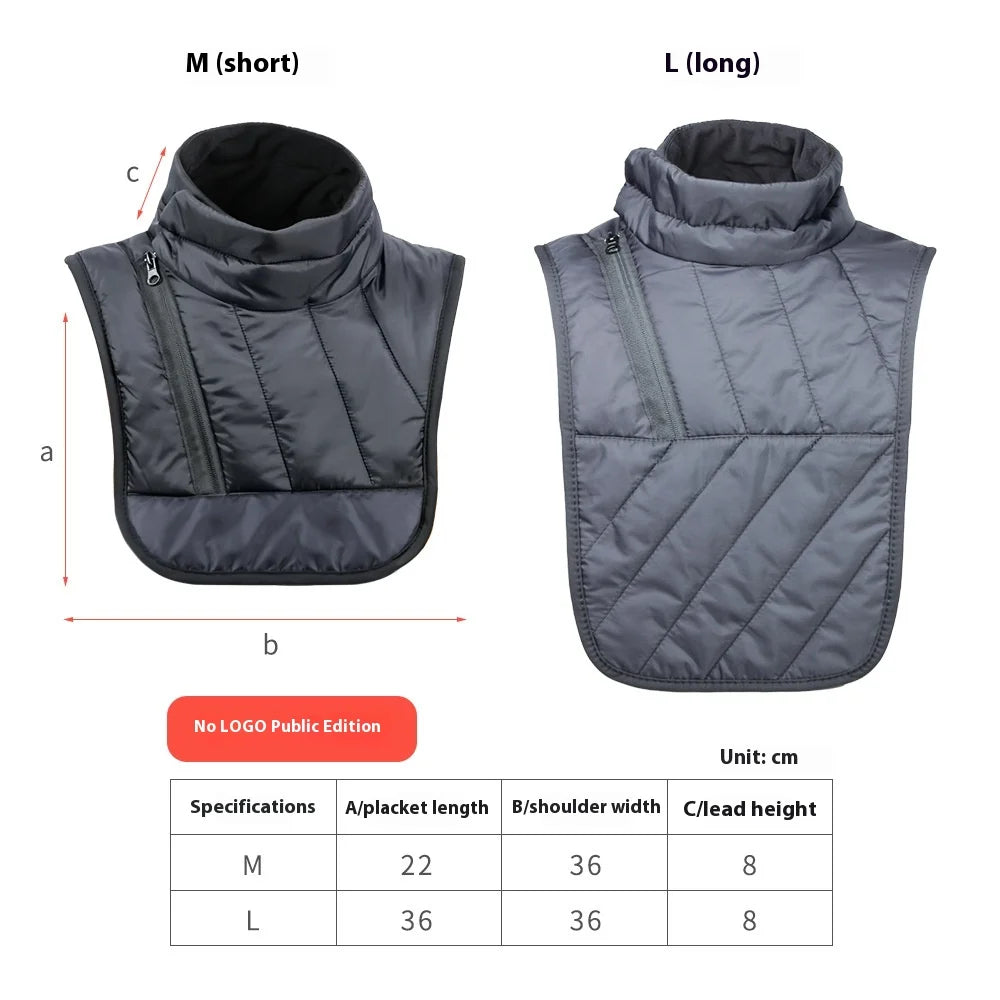 2024 Windproof Scarf Winter Motorcycle Riding Neck Cold Protection Neck Chest With Fleece Outdoor Sports Skiing Warm Neck Cover