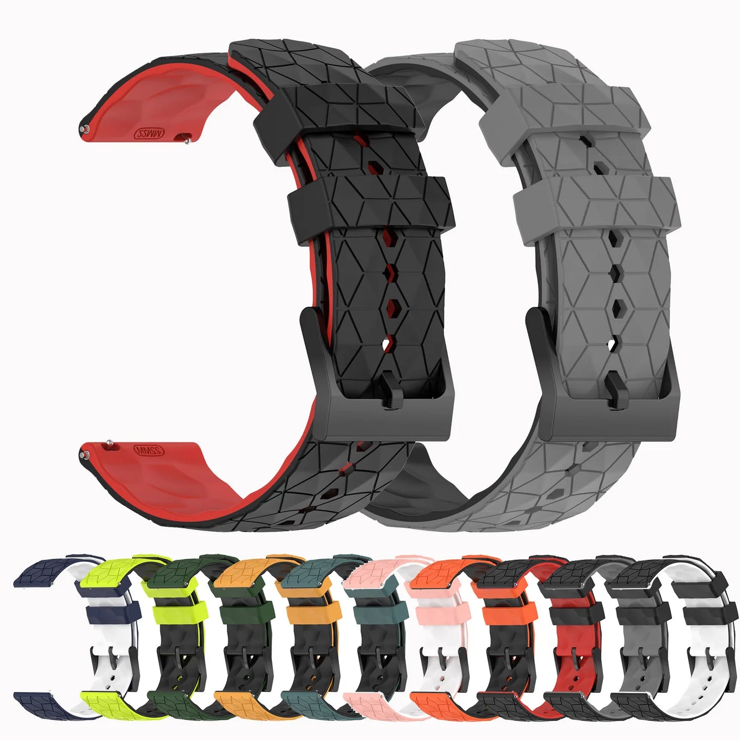 For Huawei Watch GT 6 5 4 3 2 46mm 42mm Watchband 22mm 20mm Silicone Replacement Bracelet For Huawei GT6 GT5 GT3 GT2 Pro 46 Band