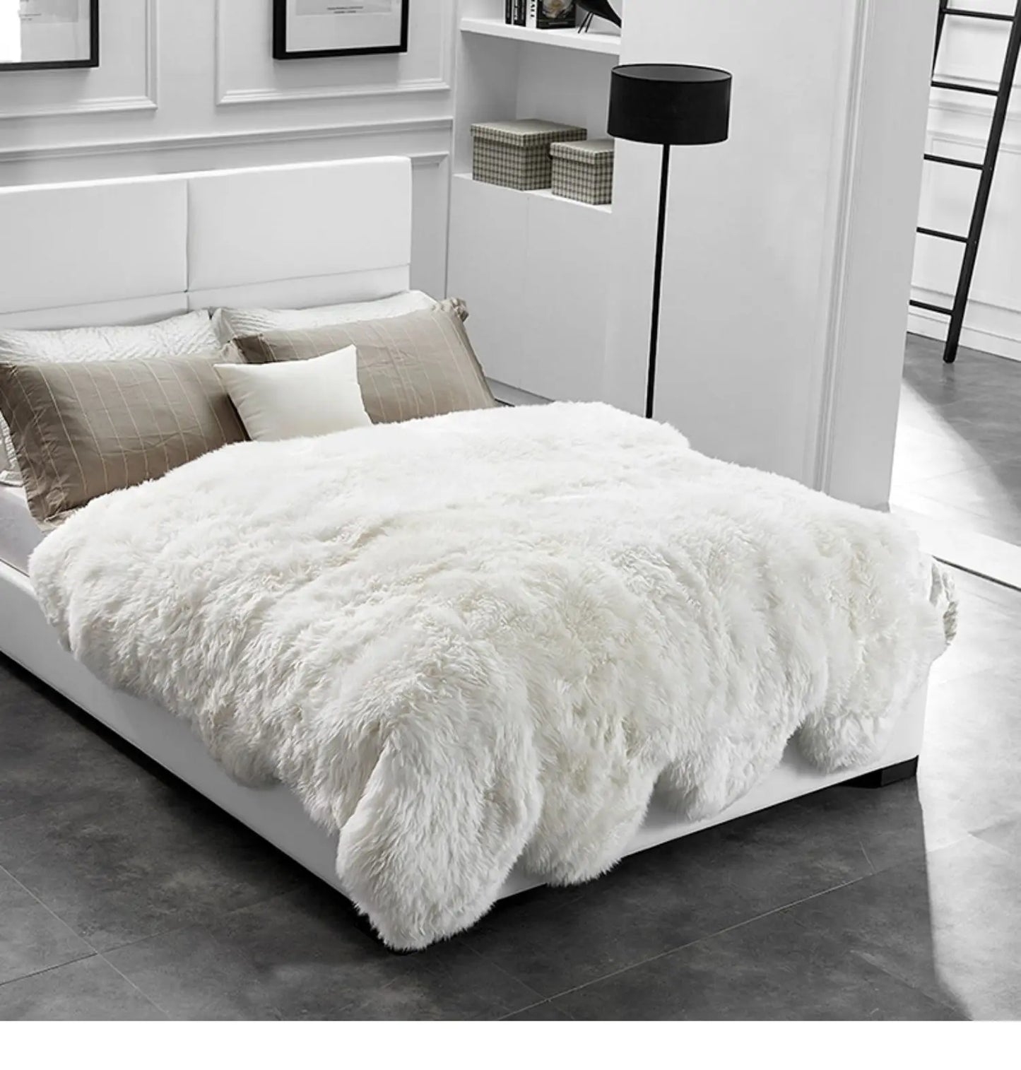 Natural Australia White Wool Comforters Real Sheepskin Mattress Bedroom Blankets For Bedding 2022 Winter