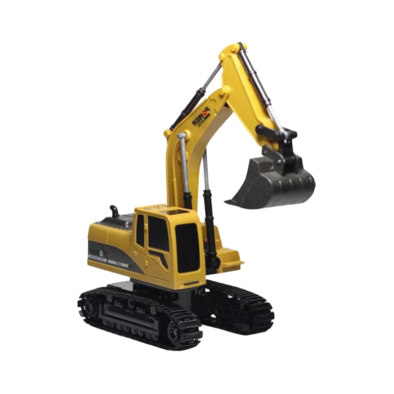 2024 New 11CH RC Excavator 1:20 Remote Control Truck 2.4G RC Crawler Engineering Vehicle Excavator Truck Radio Control Toys Gift