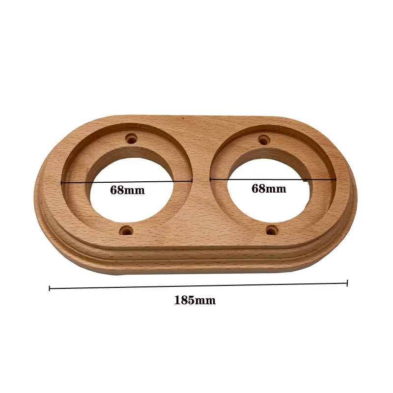 High Quality Wall Light Retro Ceramic Knob Rotary Switch EU Socket White