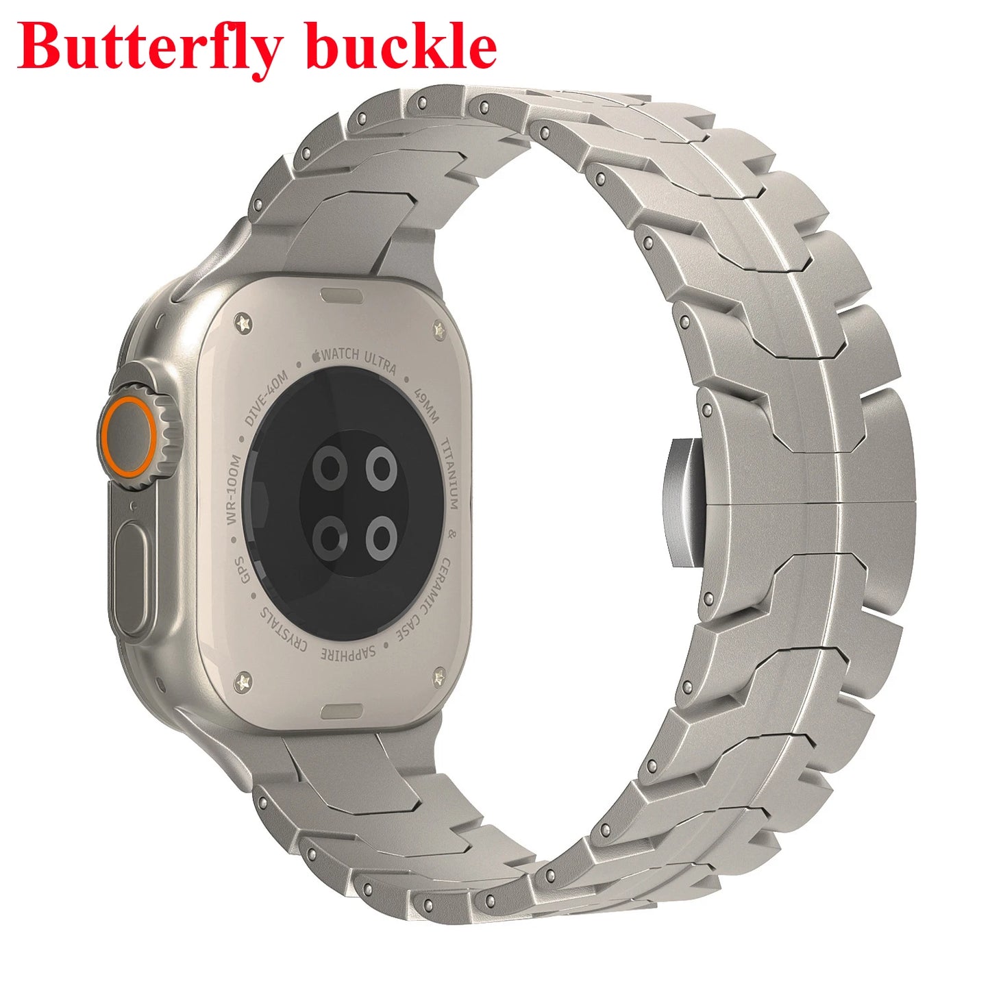Stainless Steel Strap For Apple Watch Series 11 10 9 8 SE 3 46mm 45mm 42mm 44mm Metal Bracelet Band For iWatch Ultra 3/2/1 49mm