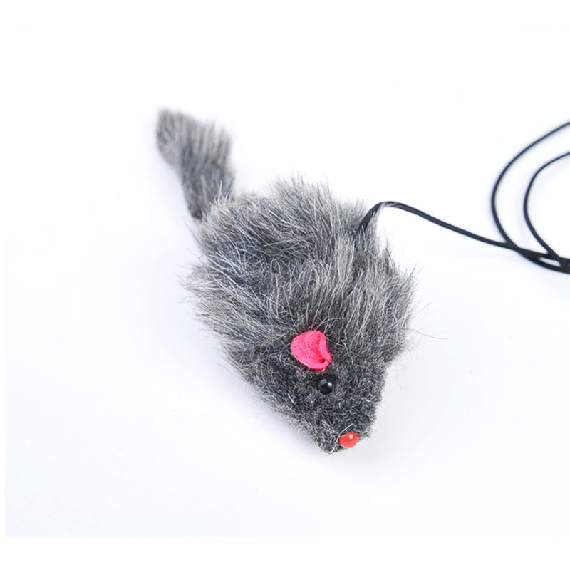 Simulation Mouse Cat Toy Funny Self-hey Hanging Door Retractable Cat Stick Scratch Rope Mouse Cat Interactive Toy Cat Supplies