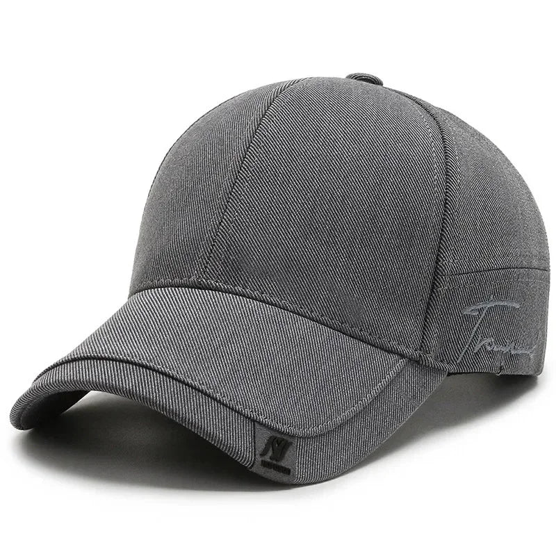 High Quality Solid Baseball Caps for Men Outdoor Cotton Cap Bone Gorras CasquetteHomme Trucker Hats