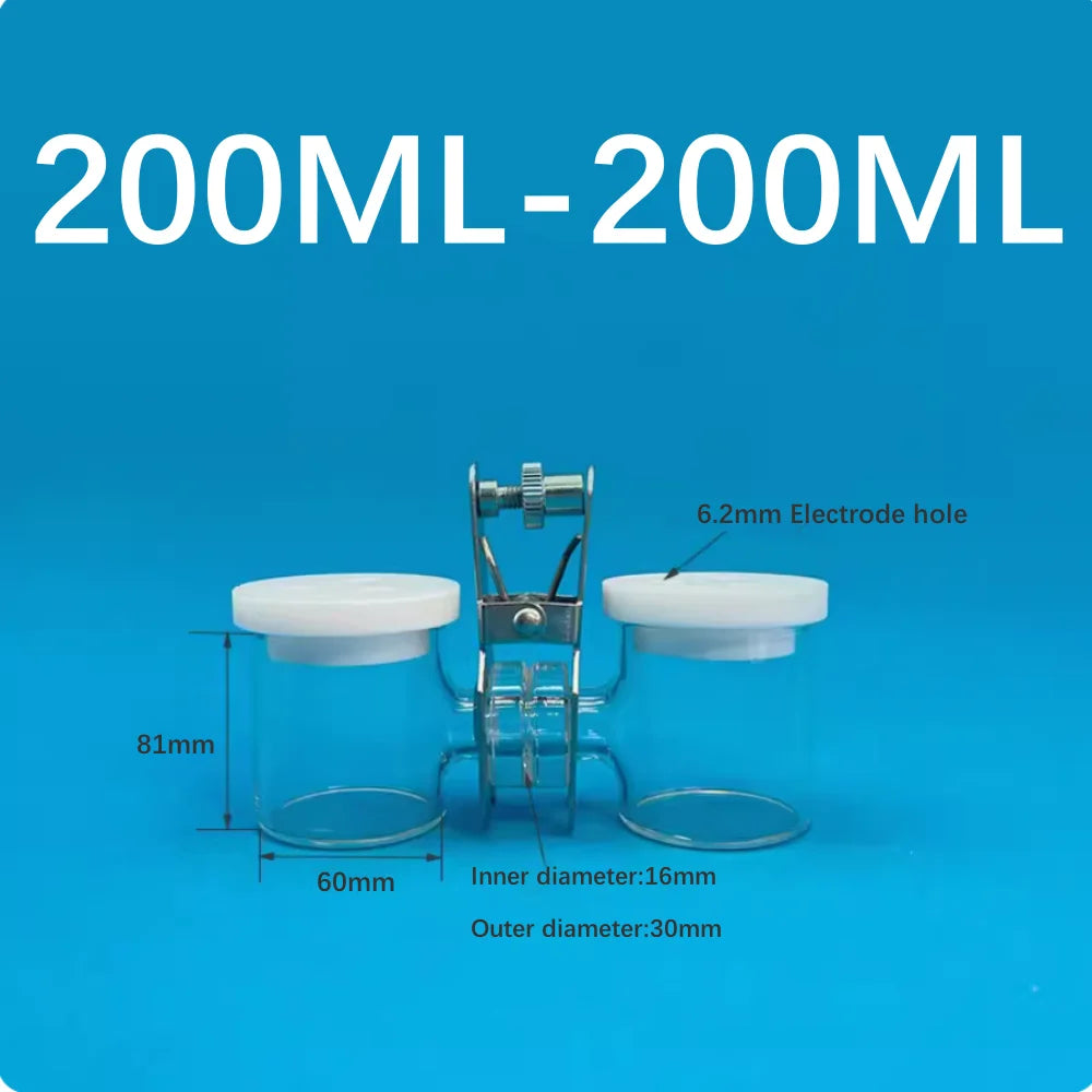 H type electrolytic cell, H type ion exchange membrane electrolysis cell, common electrolyzer.