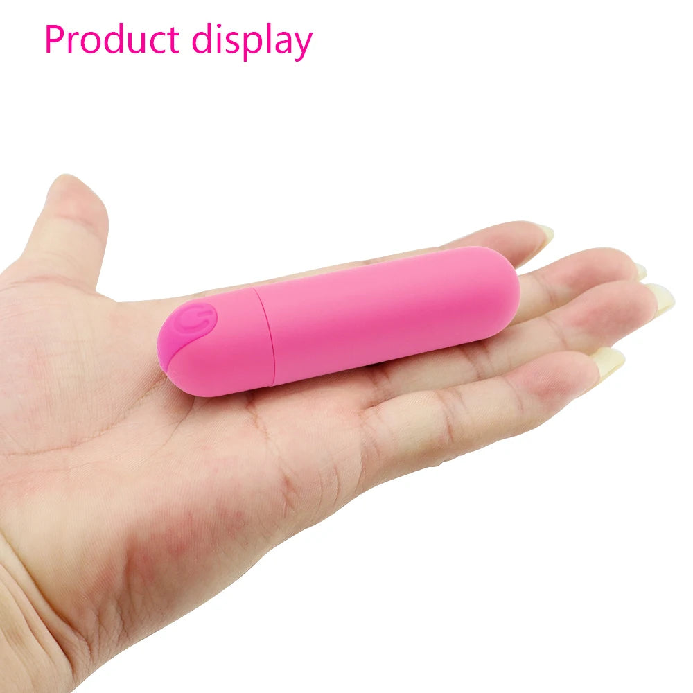 Mini 10 Modes Quiet Waterproof Bullet Tool Powerful Mini G-Spot Massager for Women Pleasure Bullet Portable Sex Toy