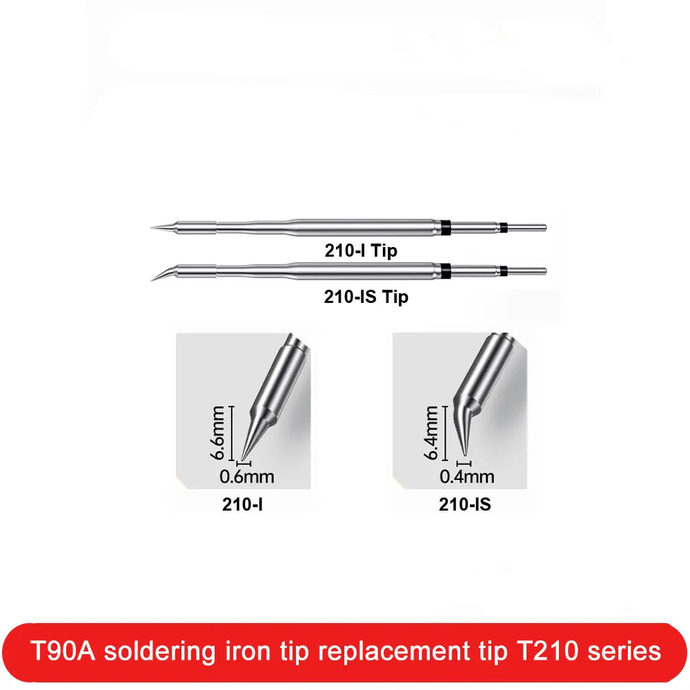 ALlENTEK T90 Soldering Iron PD3.1 140W Adjustable Temperature 80-450°C Precision Welding Solder Kit with T245 and T210 Welding T