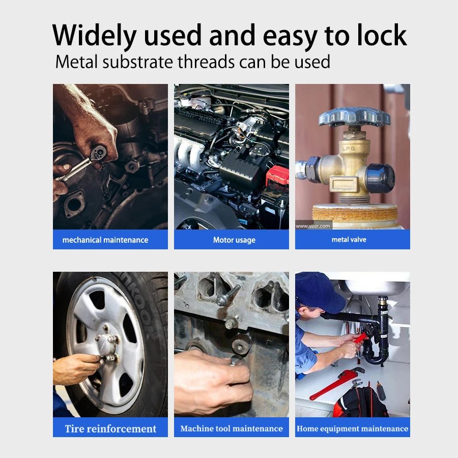 10ml LOOLIFL 243 Screw Adhesive 243 Anaerobic Glue Anti-loose Anti-slip sealingThread Locking Agent Anti-slip caulk sealers