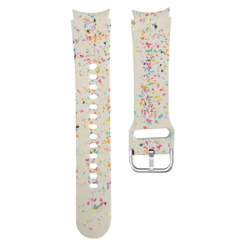 Silicone Strap For Samsung Galaxy Watch 6/6 Classic Eco-friendly Watchband for Galaxy Watch 4 5 6 7 FE