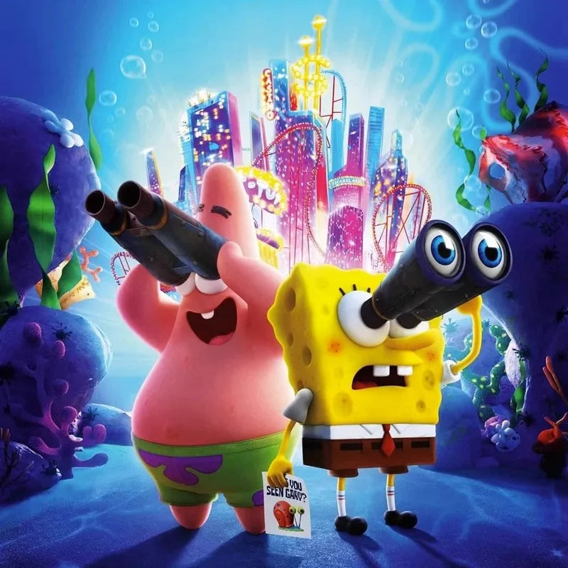 Anime Spongebob Squarepants Patrick Star Squidward Eugene H. Krabs Gary Kawaii Cartoon Stuffed Plush Toys Birthday Gift For Kids