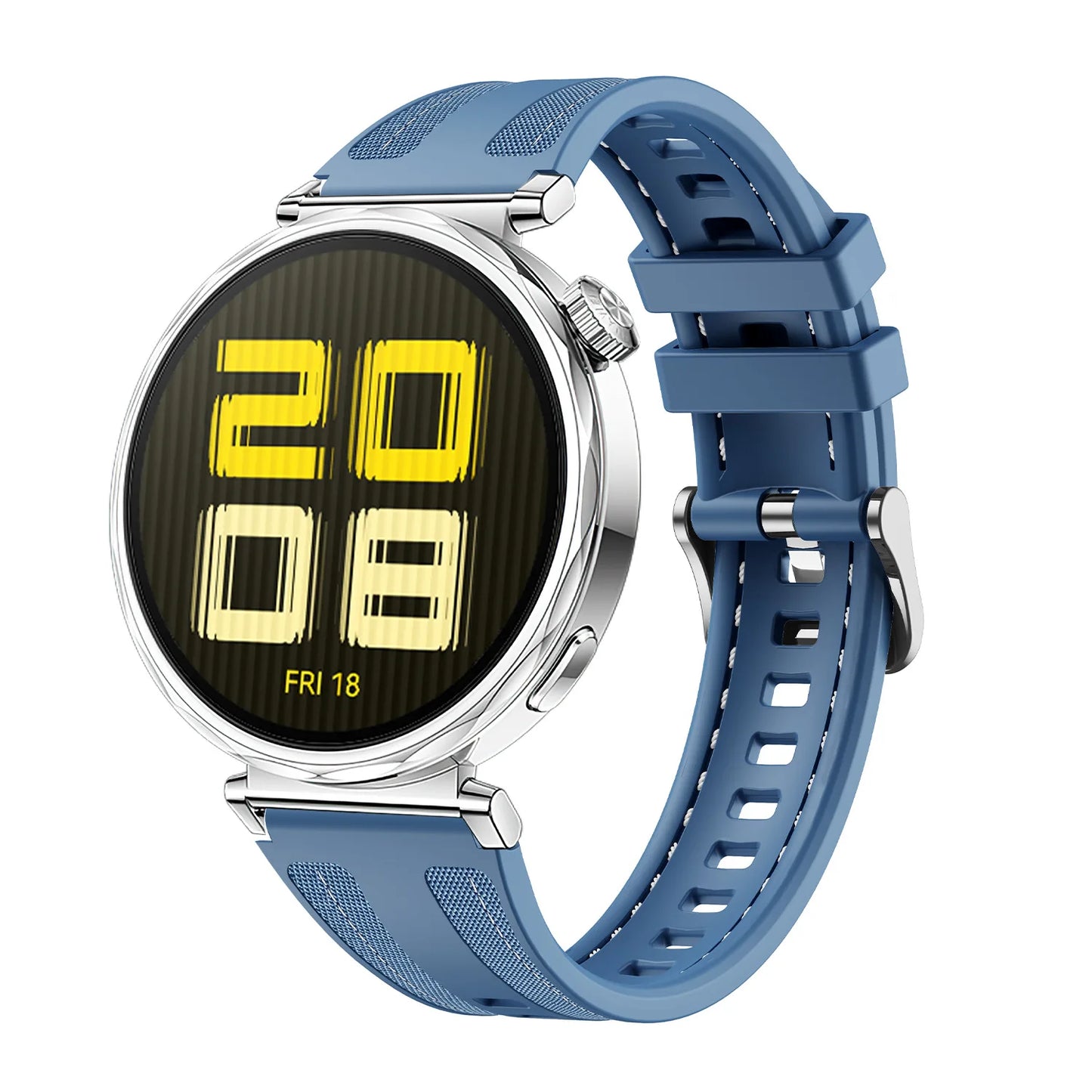 Official 18mm Nylon Strap For HUAWEI WATCH GT 5 4 41mm/Watch 5 Pro 42mm Composite Silicone Band Bracelet