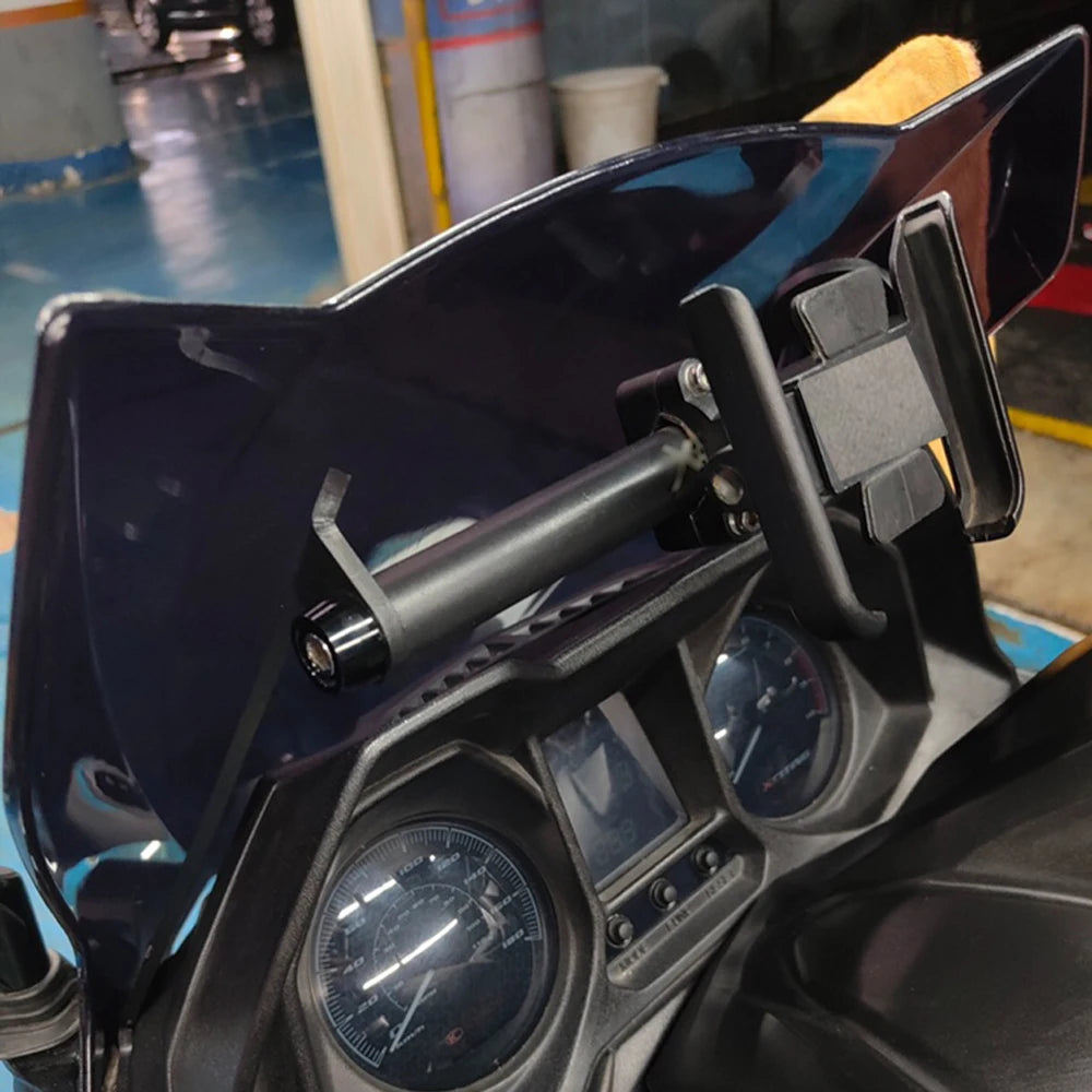 USB Charger Phone Holder Stand Bracket for KYMCO Down Town 350 300i Xciting 250 400 s400 Motorcycle GPS Navigation Plate