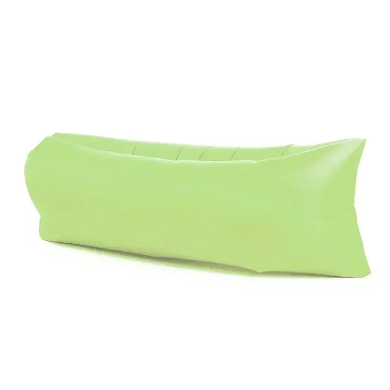 Outdoor Portable Inflatable Sofa Inflatable Outdoor Air Sun Inflatable Lounger Blow Up Chair Bag Banana Camping Air Bed Beanbag