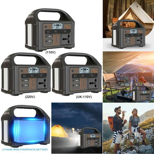 100W Battery Power 110V/220V Outdoor Camping Power Bank LED Display Outdoor Power Supply Battery Power Bank for Travel Adventure
