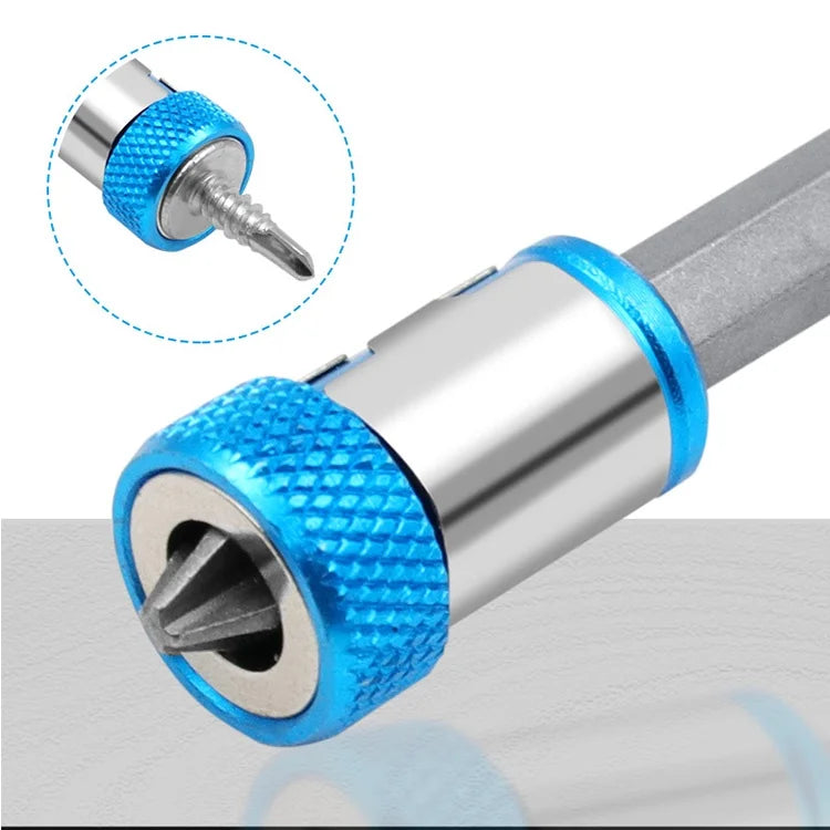 Universal Magnetic Ring Alloy Magnetic Ring Screwdriver Bit Anti-corrosion Strong Magnetizer Drill Bit Magnetic Ring Tool
