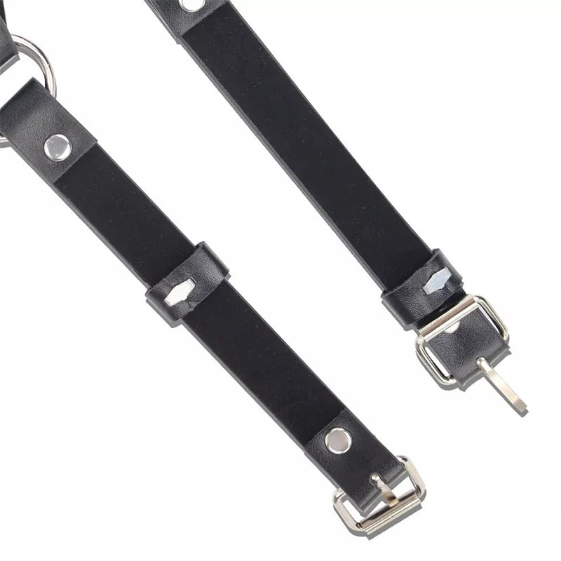 Leather Eye Mask Body Bondage Adult Toy Female Sexy Lingerie Garter Erotica Sex Clothes Women Porn Pijamas Babydoll Exotic Dress