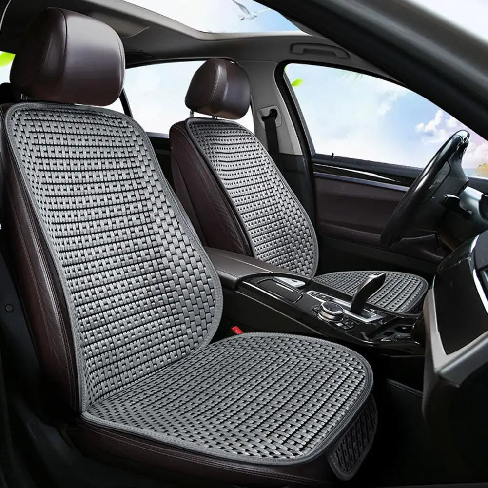 Summer Universal Car Seat Covers Front CoolCar Seat Cushion Mat Ice Silk Auto Seat Cover Protector Backseat Cover For Car