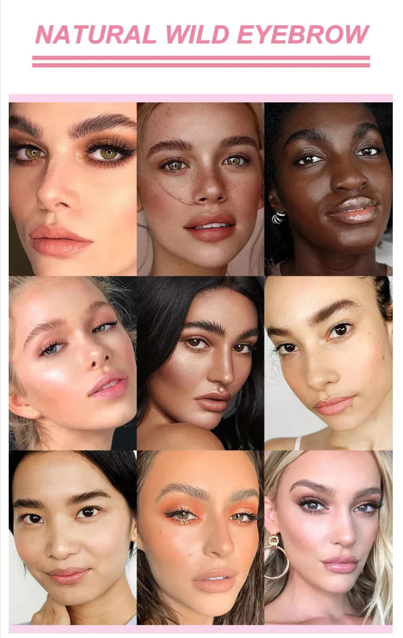 Transparent waterproof mascara lasting portable shape without smudging.