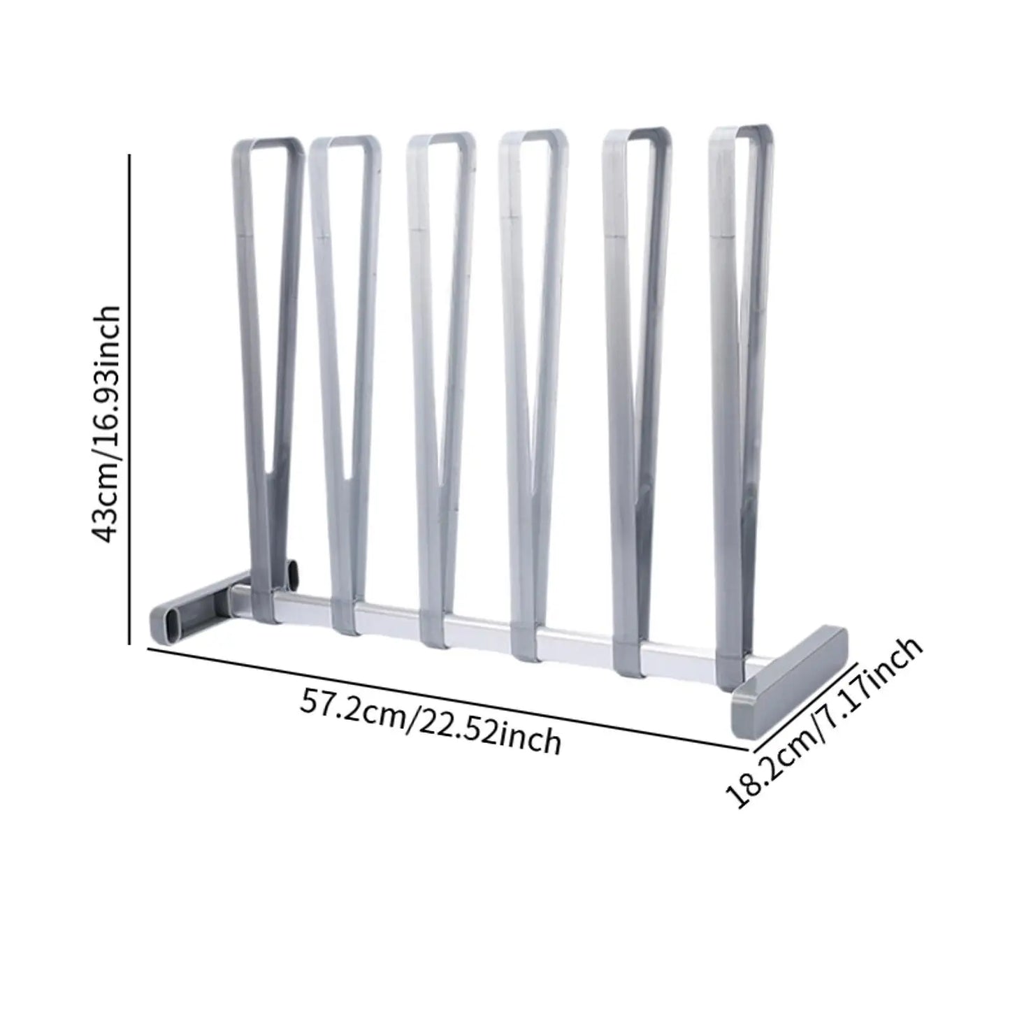 Boots Rack Adjustable Footwear Organizer Accessories Easy to Install Shoes Organizer Freestanding Shoes Rack for Dorm Room