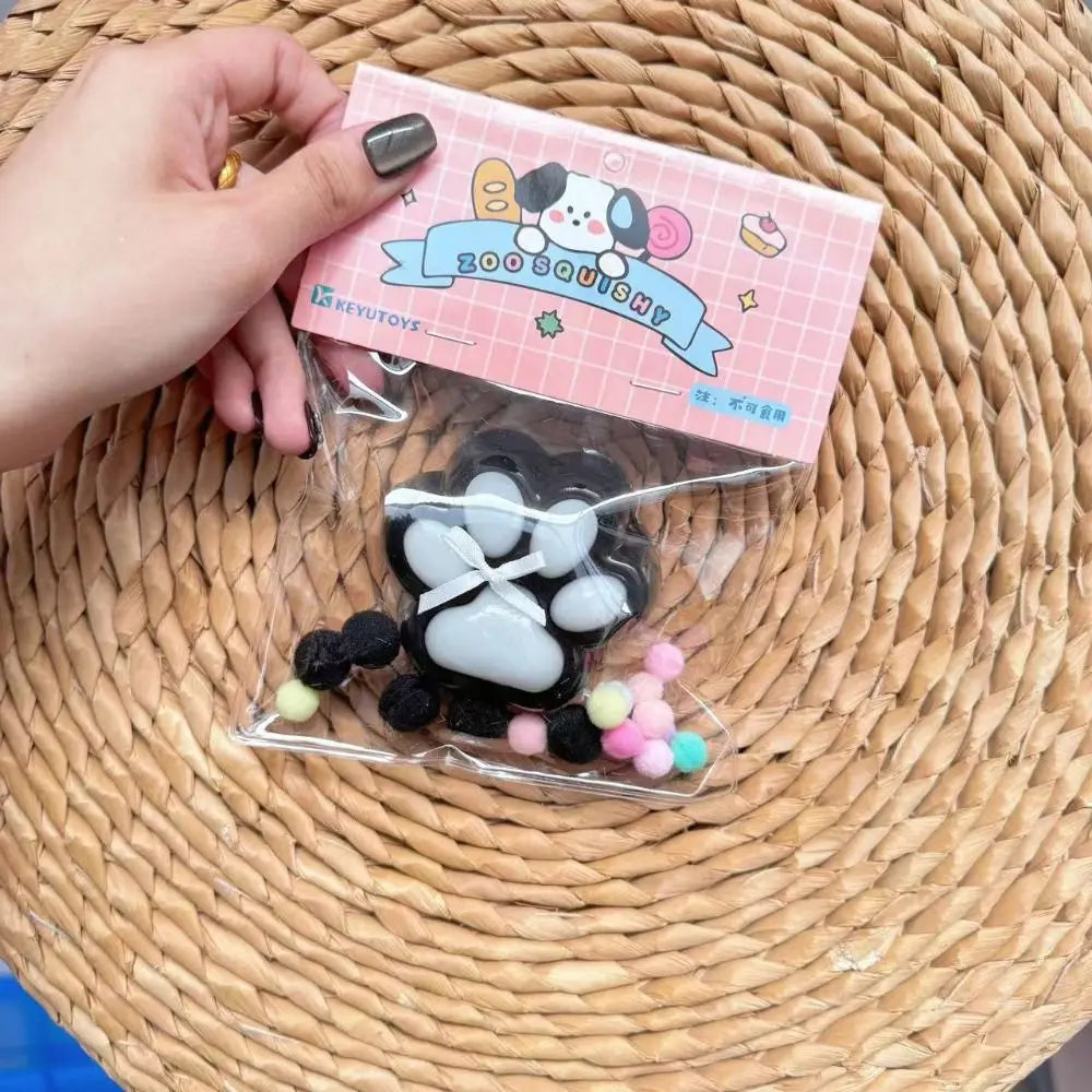 Squeeze Cat Paw Toys Pinching Cat Paw Decompressing Toy Soft Sticky Stress Relief Relax Toys