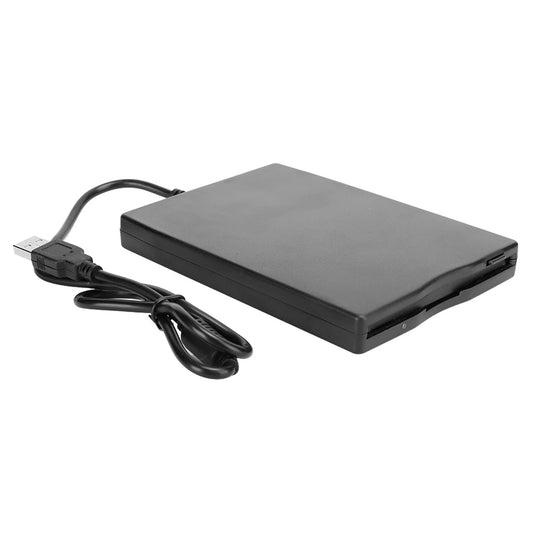 3.5 Inch External Floppy Disk Drive, Portable USB 3.0 Type-C 1.44MB FDD Disk Reader for PC Laptop Desktop Windows 10/8/7/SE