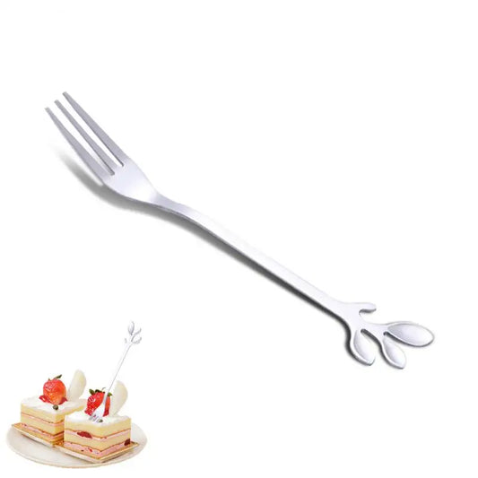 Branch Leaves Tea Spoon Stainless Steel Creative Coffee Spoon Ice-Cream Tea Stirring Spoons Dessert Espresso Spoons Tableware