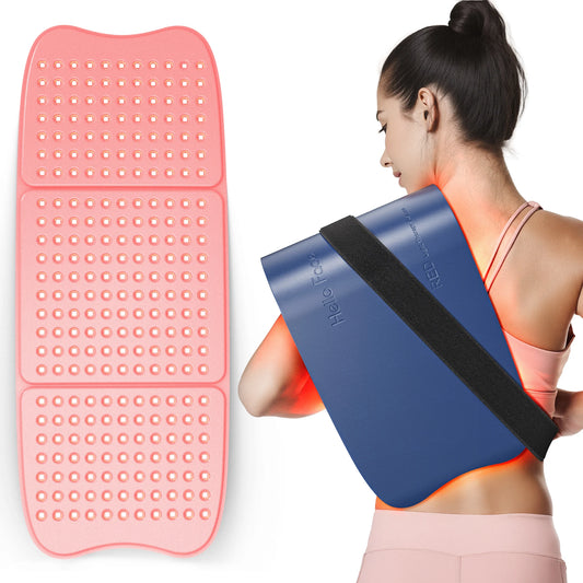 660nm 850nm Wearable Super Large Red Infrared Light Therapy Pad 792pcs LEDs for Human Pet Body Pain Relief L7 Phototherapy Pad