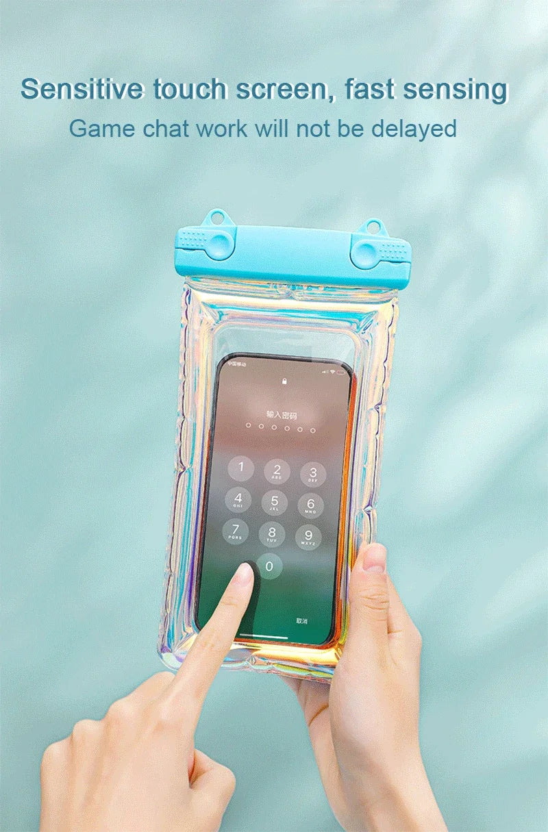 Swimming Bags Waterproof Phone Case For iPhone 15 14 13 12 11 Pro Max X Xiaomi 13 Samsung S23 Universal Waterproof Bag