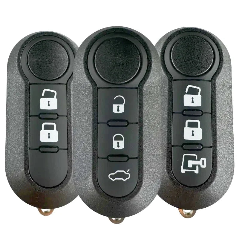 Good Quality For Fiat 500 Panda Punto Bravo 3 Buttons  Car Key Remote Control Shell Blank Case Housing Fob Keyless SIP22 Blade