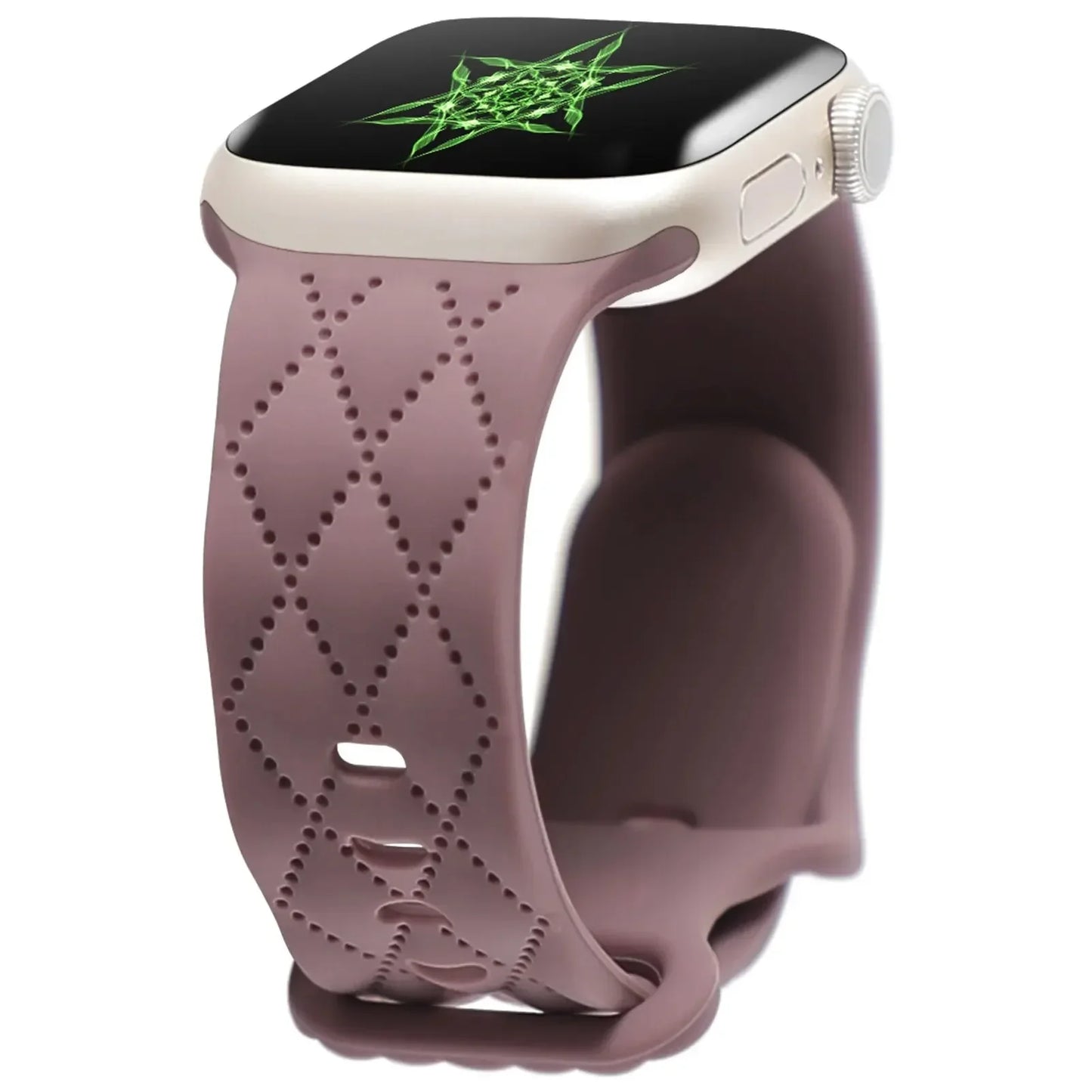 Engraved Silicone strap For Apple Watch Band 42mm 44mm 45mm 41mm 49mm 40mm bracelet correa iwatch Series 8 9 SE 7 6 5 4 3 Ultra