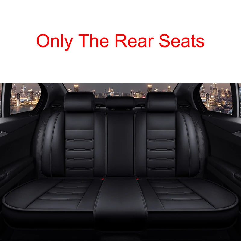 Universal Pu Leather Car Seat Covers for Mercedes GLA CLA CLS GLC GLE GLK GLS CLK SLC SL ML GL Car Accessories