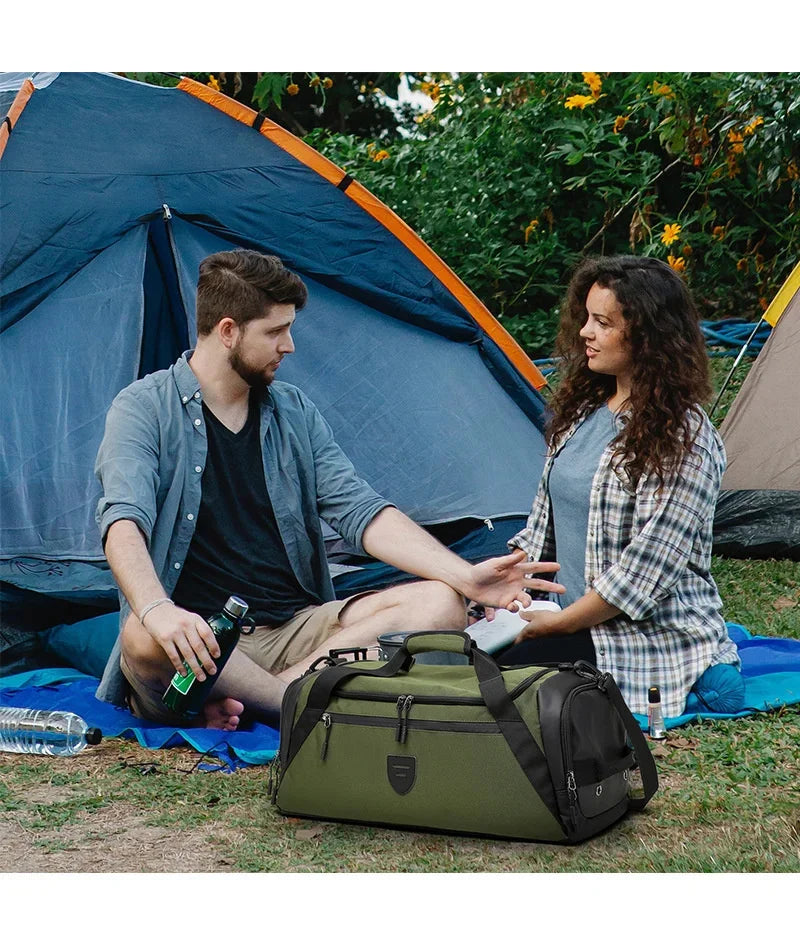 40L Sport Fitness Bag Dry Wet Separation Gym Bags for Men Women Outdoor Hiking Camping Travelling Yoga Fitness Bags