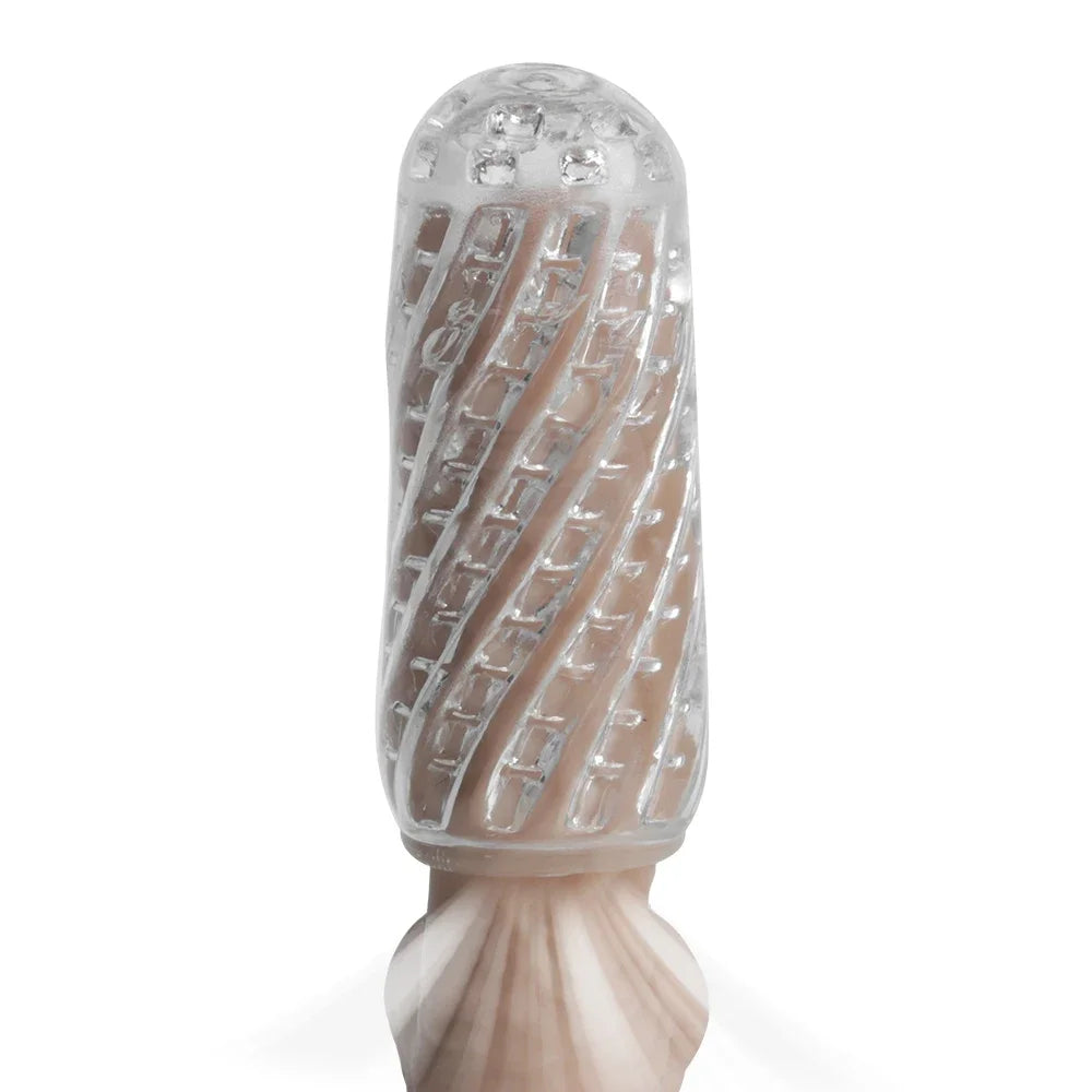 Transparent Male Masturbate Cup Penis Sex Toys for Men Endurance Exercise Soft Pussy Aircraft Cup Artificial Vagina Cock Sleeve