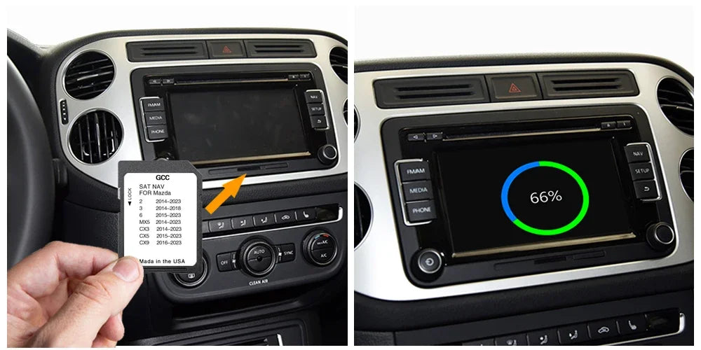 Compatible for Mazda CX9 from 2016 to 2023 GPS SD Card Map Navigation 8GB Cover GCC Middle East Oman Jordan