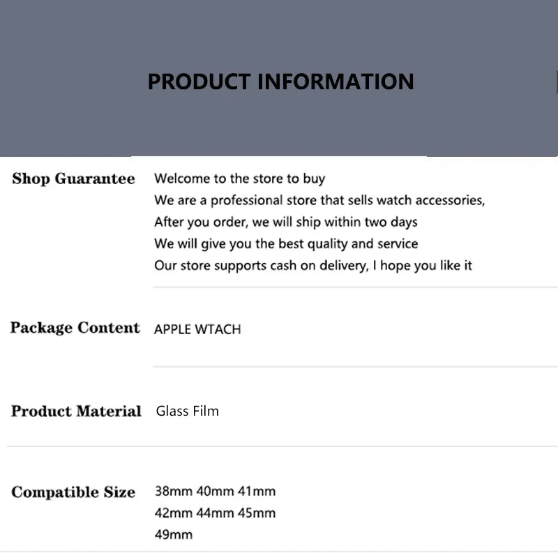 Clearance_Watch Screen Protectors_Continuous updates