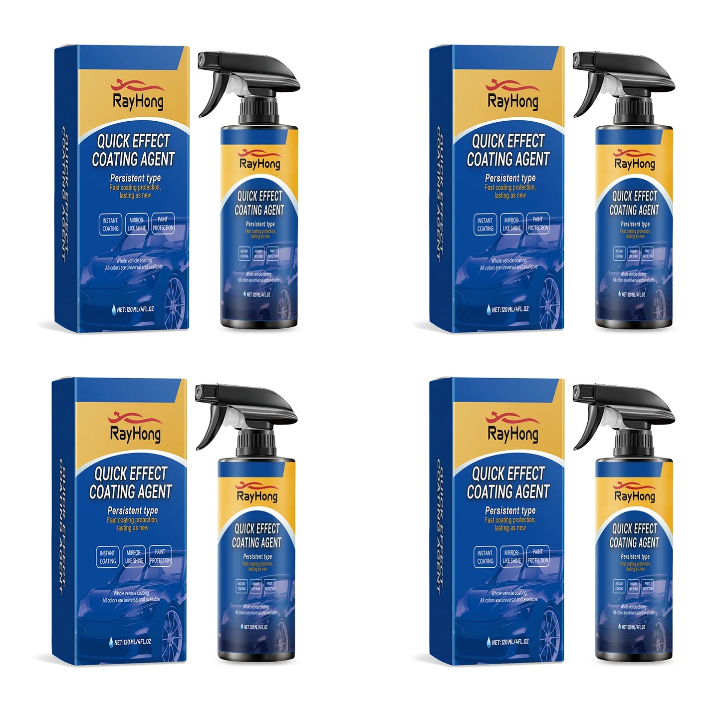 1-5PCS Car Nano Coating Spray Auto Quick-Dry Coating Hydrophobic Protection Polishing Maintenance Renewal  Agent Accessories