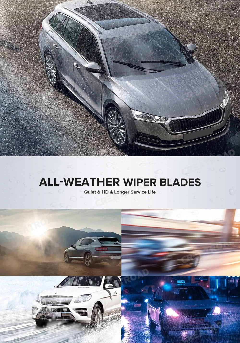 Wiper LHD Front Wiper Blades For BMW 5 Series F07 F10 F11 2011 - 2016 Windshield Windscreen Window Rain Brushes 26"+18"