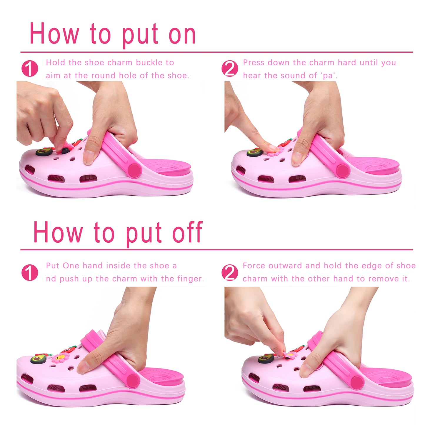 9pcs/set Cute Strawberry Girl Cartoon Series for Cartoon Shoe Charms Accessories DIY Decoration for Classic Clog Kids Gifts
