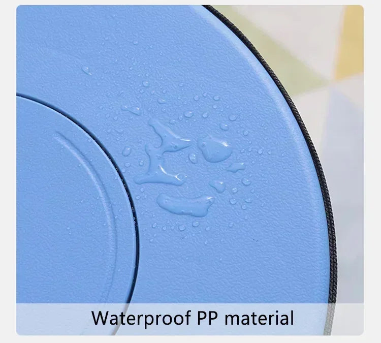 Folding Stool Heavy Duty Collapsible Telescoping Stool with Load Capacity 400lbs, Portable Retractable Stool for Camping Fishing